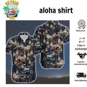 Jurassic Park Hawaiian Shirt Types Of Dinosaur Black White Hawaii Shirt Jurassic Park Aloha Shirt