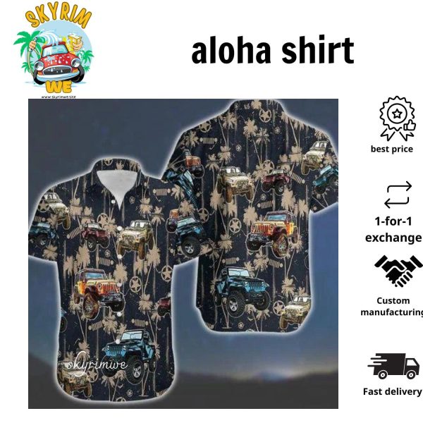 Hawaii Shirt  Eat Sleep And Jee Tropical Black Hawaiian Aloha Shirts